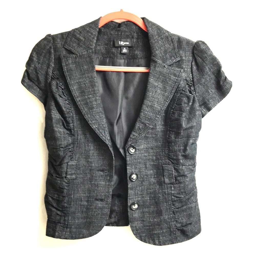 Gray blazer